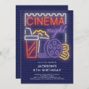 Search for boys movie night birthday invitations Girl