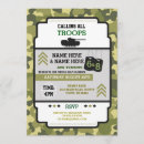 Search for child soldiers invitations Party