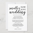 Search for intimate wedding invitations Micro