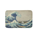 Search for japanese bath mats Katsushika hokusai