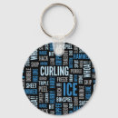Search for curling key rings Ice