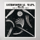 Search for comets posters Retro
