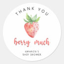 Search for berry thank you stickers Strawberry