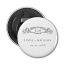 Search for monogrammed bottle openers Modern minimalist