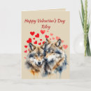 Search for wolf valentines day cards Funny