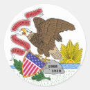 Search for illinois state stickers Usa