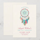Search for dreamcatcher bridal shower invitations Boho