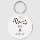 Search for love french key rings Paris france