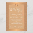 Search for metallic invitations Luxury