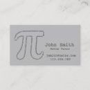 Search for mathematics tutor business cards Mathematician