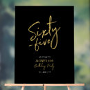 Search for 65th birthday posters Modern