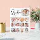 Search for 1st birthday board posters Baby milestone board