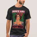Search for artistic mens tshirts Peace