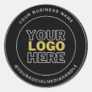 Search for circle business stickers Logo