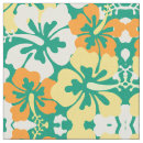 Search for hibiscus flower fabric Orange