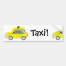Search for taxis bumper stickers Cab