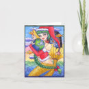 Search for mermaids christmas cards Watercolor