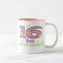 Search for sweet 16 mugs Sixteen