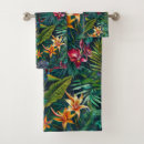 Search for tropical bath towels Colorful