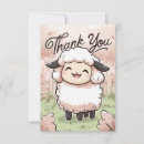 Search for sheep thank you cards Simple