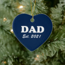 Search for dad to be christmas tree decorations Heart