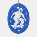Search for skater christmas tree decorations Blue