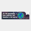 Search for creation bumper stickers Christian