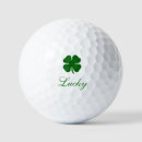 Search for shamrock golf balls Clover