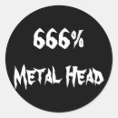 Search for heavy metal music stickers Metalhead