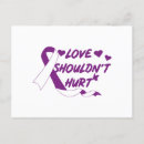 Search for violence postcards Domestic
