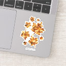 Search for gold maple leaf stickers Orange