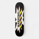 Search for warning skateboards Black