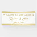 Search for bride and groom name banners Reception