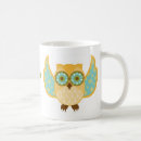 Search for cute owls art mugs Illustration