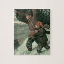 Search for vintage christmas tree puzzles Snow