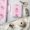 Search for breast cancer awareness wrapping paper Pink