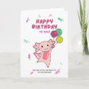 Search for axolotl birthday cards Party