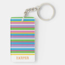 Search for yellow stripes key rings Colourful