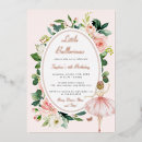 Search for kids dance party invitations Ballerina