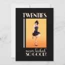 Search for 20s party invitations Roaring twenties