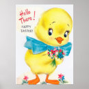 Search for easter chick posters Retro