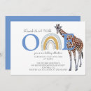 Search for wildlife invitations Giraffe