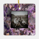 Search for gemstone christmas tree decorations Amethyst