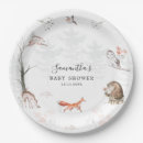 Search for deer baby shower plates Boho