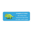 Search for cartoon dinosaur return address labels Jurassic