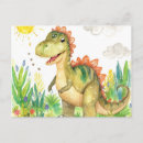 Search for prehistoric animals postcards Children