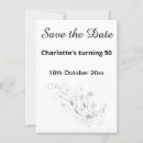 Search for red black and white save the dates Modern