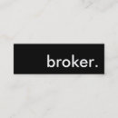 Search for broker business cards Financial