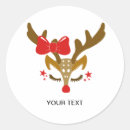 Search for christmas deer stickers Merry and bright