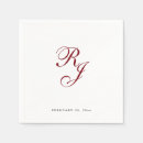 Search for burgundy napkins Bridal shower